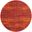 Nourison Essentials 4' x 4' Round Rug In Red