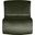 Nouveau Velvet Accent Chair In Green Velvet