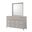 Nova II 6 Drawer Dresser In Gray