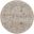 Nyle 7'10" x 7'10" Round Vintage Indoor Rug In Ivory and Taupe