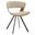 Nymia Wooden Dining Chair with Walnut Color In Light Brown