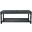 Oakley Dark Slate Grey Coffee Table with Shelf