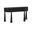Oasis Acacia Veneer and Solid Wood Console Table In Black