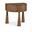 Oasis Acacia Veneer and Solid Wood Night Stand In Brown