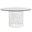 Oasis Coral 54 Inch Dining Table In White