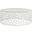 Oasis Coral Cocktail Table In White