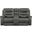 Oberon Double Reclining Loveseat with Center Console In Gray