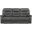 Oberon Double Reclining Sofa In Gray