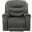 Oberon Reclining Chair In Gray