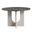 Oberto Round Dining Table In Gray
