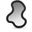 Oblique 38-Inch Mirror In Black