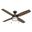 Ocala 52 Inch Damp Rated Ceiling Fan with LED Light Kit and Pull Chain In Noble Bronze and Roasted Maple