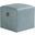 Ocean Breeze Jupiter Leather Ottoman