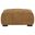 Octavia Fabric Upholstered Rectangular Ottoman In Amber