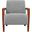 Odessa Accent Chair In Gray