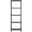 Odessa Grey 5-Tier Bookcase