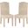 Odette White Wash 19 Inch Wicker Dining Chair Set of 2