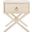Odilia 1 Drawer Nightstand in Antique White