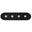 Off the Wall Skateboard Decko-Board Coat Rack In Black and White
