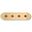 Off the Wall Wooden Skateboard Decko-Board Coat Rack In Natural and Red