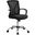Office Chair In Black And Chrome Base On Castors