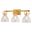 Ogden 25.5 Inch 3 Light Vanity Classic In Gold