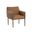 Olea Dining Armchair In Milliken Cognac