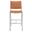 Olenna Woven Counter Stool in Cognac