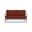 Olio Loveseat In Canvas Henna and Slate
