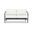 Olio Loveseat In Canvas Natural and Black