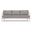 Olio Sofa In Canvas Charcoal and Urbon Stone