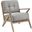Ollen Accent Chair In Gray