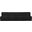 Ollie Boucle Fabric 4 Seater Modular Sofa In Black