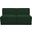 Ollie Boucle Fabric 2 Seater Modular Sofa In Green