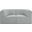 Ollie Boucle Fabric 2 Seater Modular Sofa with Arm Support In Grey