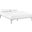 Ollie Silver Full Bed Frame