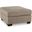 Olten Oversized Accent Ottoman In Mocha