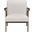 Omara Accent Chair In Beige