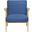 Omara Accent Chair In Blue