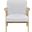 Omara Accent Chair In Gray