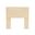Onita Twin Panel Headboard In Natural