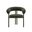 Oniva Dining Armchair In Black and Noah Meadow