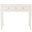 Opal 2 Drawer Console Table in Distressed White