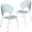 Opulent Dining Chair Set of 2 In Smoke