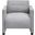 Orson Accent Chair In Gray