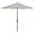 Ortega Natural 9 Auto Tilt Crank UV Resistant Umbrella
