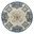 Oryzo Medallion Hand-Tufted Wool Area Rug In Beige and Blue