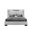 Oscar King Bed No Wood Trim In Grey