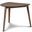 Oscar Natural Walnut Corner Table