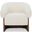 Otto Accent Chair In Flecked Cream